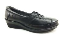 Ortopedik Comfort Bayan Ayakkabı - Siyah - 26217 - Thumbnail