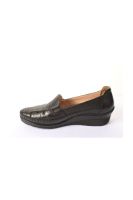 Ortopedik Comfort Bayan Ayakkabı - Siyah - 26202 - Thumbnail