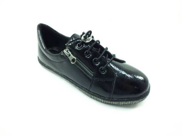 Punto Fermuarlı Günlük Kadın Ayakkabı - Siyah - 373022