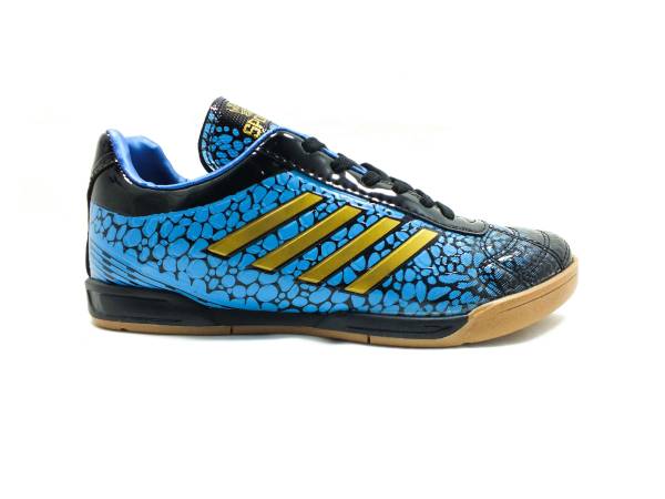 Sportaç Futsal Salon-Parkur Ayakkabı Siyah-Mavi 56 Messi-Fts