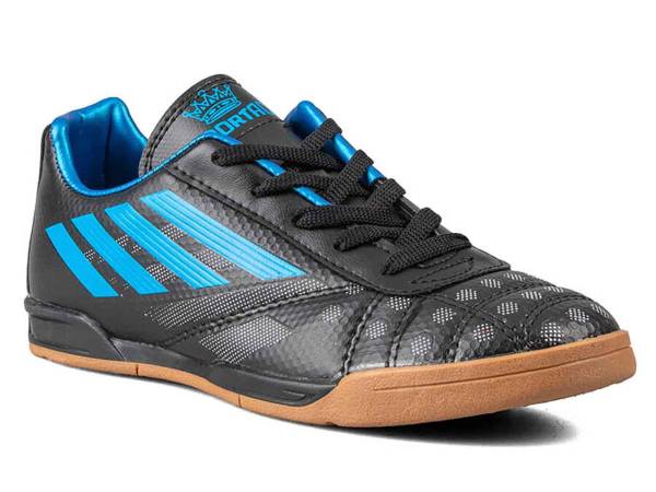 Sportaç Futsal Salon-Parkur Ayakkabı Siyah-Mavi Neymar-Fts