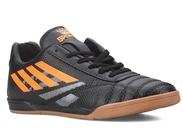 Sportaç Futsal Salon-Parkur Ayakkabı Siyah-Turuncu Neymar-Fts