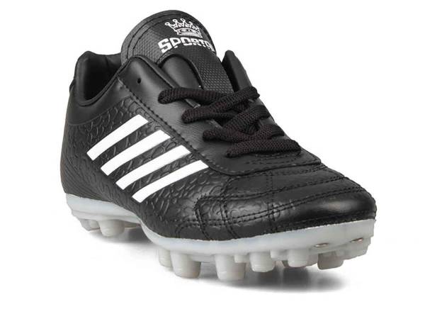Sportaç Halı Saha Ayakkabısı Siyah-Beyaz Messi-K