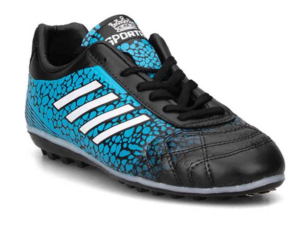 Sportaç Halı Saha Ayakkabısı Siyah-Mavi-Beyaz Messi-H