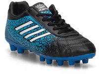 Sportaç Halı Saha Ayakkabısı Siyah-Mavi-Beyaz Messi-K - Thumbnail