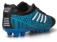 Sportaç Halı Saha Ayakkabısı Siyah-Mavi-Beyaz Messi-K - Thumbnail
