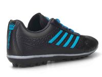 Sportaç Halı Saha Ayakkabısı Siyah-Mavi Messi-H - Thumbnail