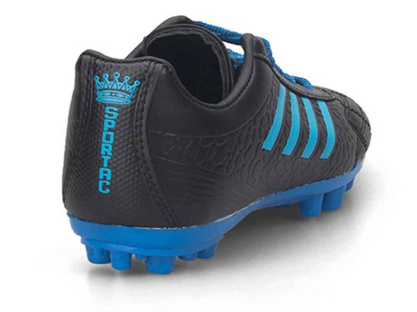Sportaç Halı Saha Ayakkabısı Siyah-Mavi Messi-K
