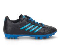 Sportaç Halı Saha Ayakkabısı Siyah-Mavi Messi-K - Thumbnail