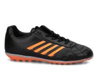 Sportaç Halı Saha Ayakkabısı Siyah-Turuncu-Turuncu Messi-H - Thumbnail