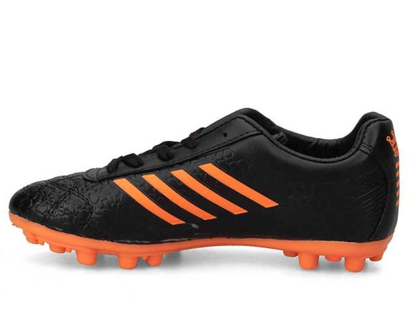 Sportaç Halı Saha Ayakkabısı Siyah-Turuncu-Turuncu Messi-K