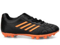 Sportaç Halı Saha Ayakkabısı Siyah-Turuncu-Turuncu Messi-K - Thumbnail