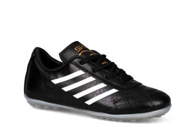 Sportaç Halı Saha Çocuk Ayakkabı Siyah-Beyaz Messi-H-F