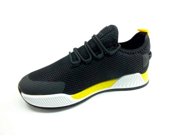 Streç Koşu Antrenman Ayakkabısı - Siyah - 4000