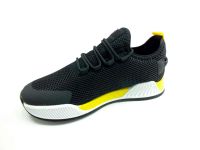 Streç Koşu Antrenman Ayakkabısı - Siyah - 4000 - Thumbnail