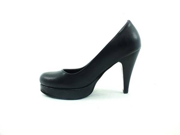 Topuklu Bayan Ayakkabı - Siyah - 1100