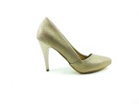 Çarıkçım Topuklu Bayan Ayakkabı - Bakır-Perde - 701 - Thumbnail