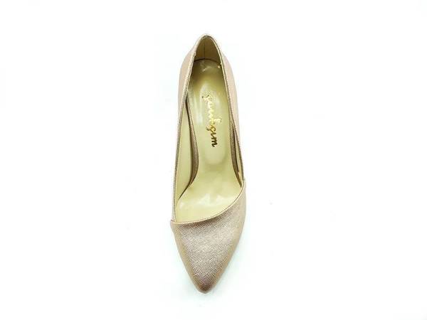 Çarıkçım Topuklu Bayan Ayakkabı - Rose-Perde - 701