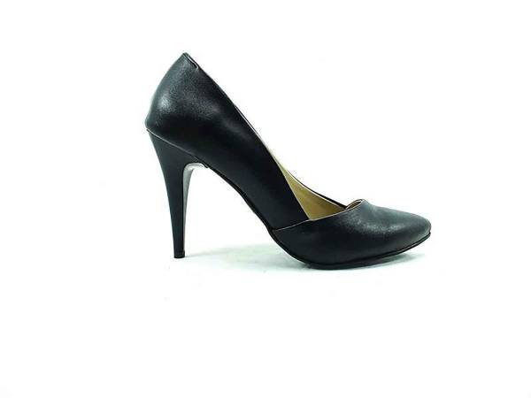 Çarıkçım Topuklu Bayan Ayakkabı - Siyah - 701