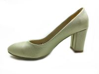 Topuklu Bayan Ayakkabı - Altın - 600 - Thumbnail