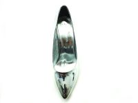Çarıkçım Stiletto Ayakkabı - Gümüş-Ayna - 700 - Thumbnail