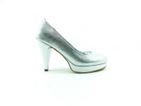 Topuklu Bayan Ayakkabı - Lame-Sıvama - 1100 - Thumbnail