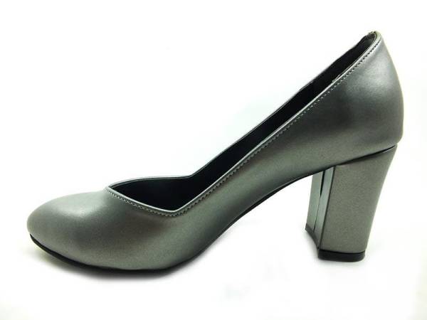 Topuklu Bayan Ayakkabı - Platin - 205