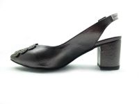 Topuklu Bayan Ayakkabı - Platin - 600 - Thumbnail