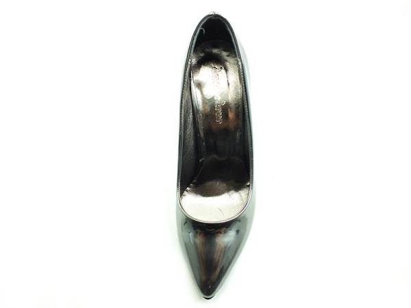 Çarıkçım Stiletto Ayakkabı - Platin-Ayna - 700