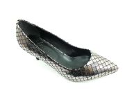 Topuklu Bayan Ayakkabı - Platin - 711 - Thumbnail