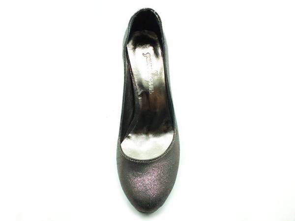 Topuklu Bayan Ayakkabı - Platin-Sıvama - 1100-15