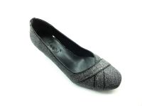 Topuklu Bayan Ayakkabı - Platin-Simli - 8612 - Thumbnail