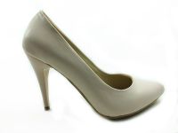 çarıkçım - Çarıkçım Stiletto Ayakkabı - Pudra - 700