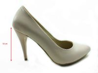 Çarıkçım Stiletto Ayakkabı - Pudra - 700 - Thumbnail