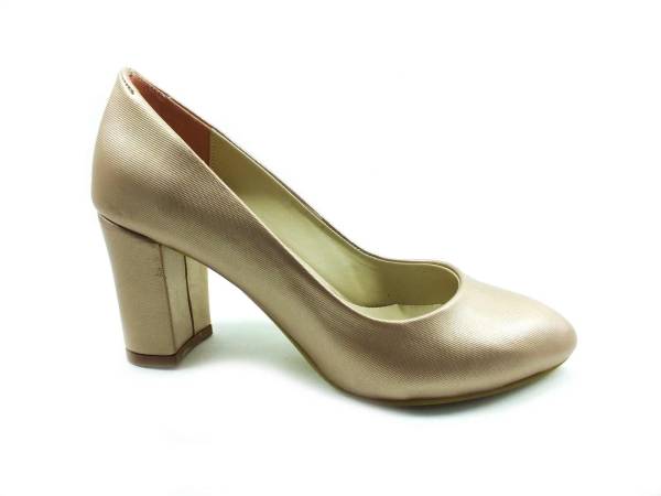 Topuklu Bayan Ayakkabı - Rose-Perde - 600