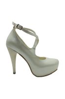 Topuklu Platform Bayan Ayakkabı - Sedef - 1863 - Thumbnail