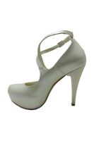 Topuklu Platform Bayan Ayakkabı - Sedef - 1863 - Thumbnail