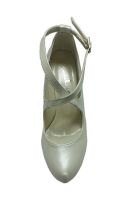 Topuklu Platform Bayan Ayakkabı - Sedef - 1863 - Thumbnail