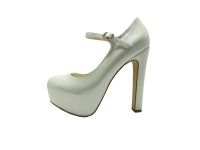 Topuklu Platform Bayan Ayakkabı - Sedef - 2138 - Thumbnail