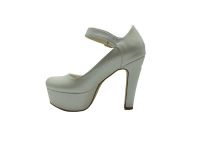Topuklu Platform Bayan Ayakkabı - Sedef - 80 - Thumbnail