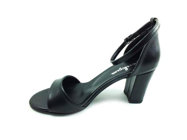 Çarıkçım Topuklu Bayan Ayakkabı - Siyah - 08