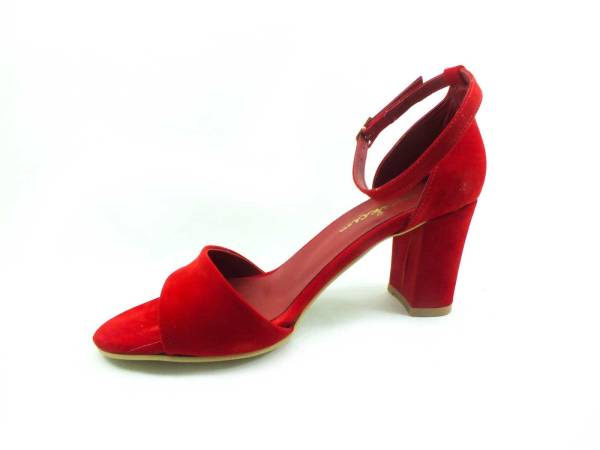 Çarıkçım Topuklu Bayan Ayakkabı - Siyah - 08