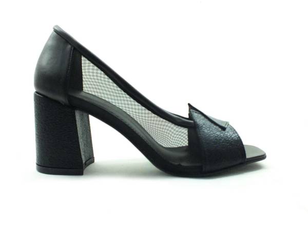Topuklu Bayan Ayakkabı - Siyah - 1403 Topuklu Bayan Ayakkabı - Siyah - 1403
