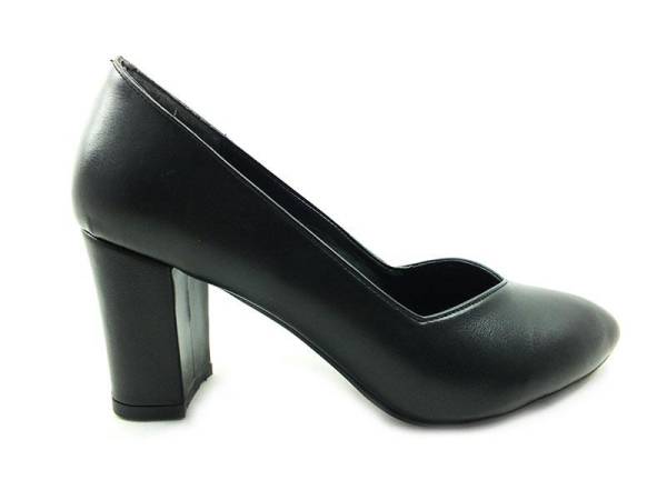Topuklu Bayan Ayakkabı - Siyah - 205