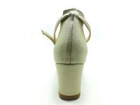 Topuklu Bayan Ayakkabı - Altın-Perde - 307 - Thumbnail