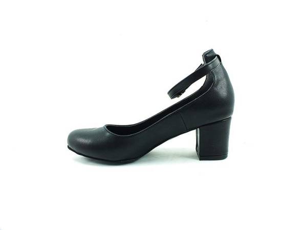 Topuklu Bayan Ayakkabı - Siyah - 307