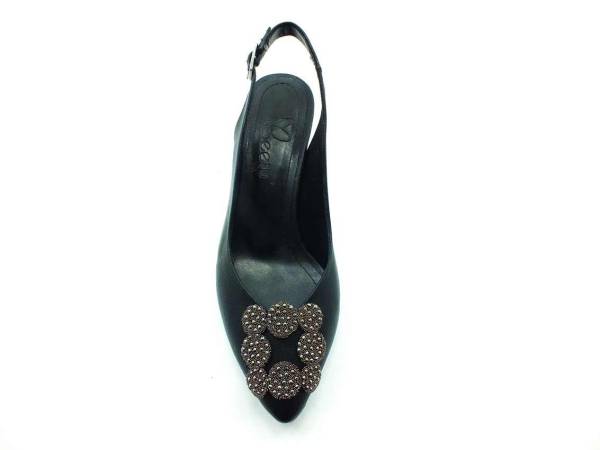 Topuklu Bayan Ayakkabı - Siyah - 600