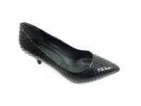 Topuklu Bayan Ayakkabı - Siyah - 711 - Thumbnail