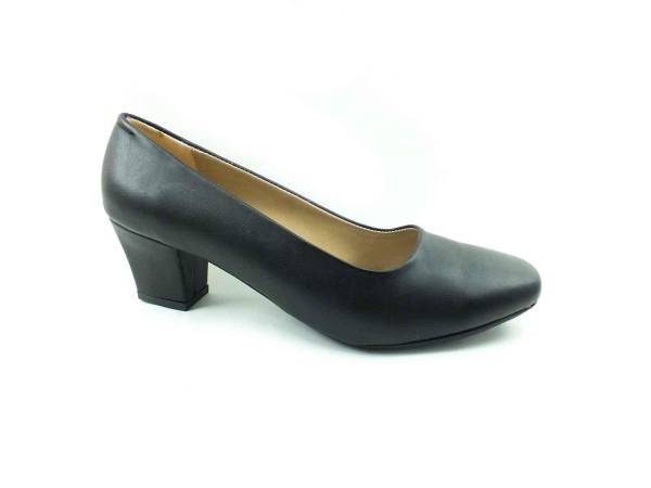 Topuklu Bayan Ayakkabı - Siyah - 8600