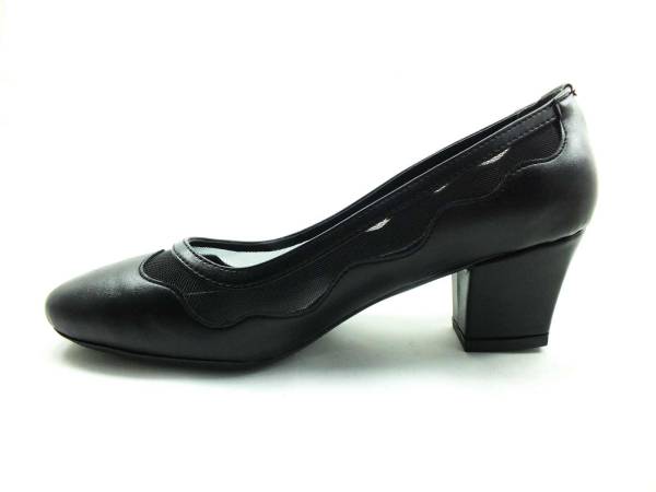 Topuklu Bayan Ayakkabı - Siyah - 8637